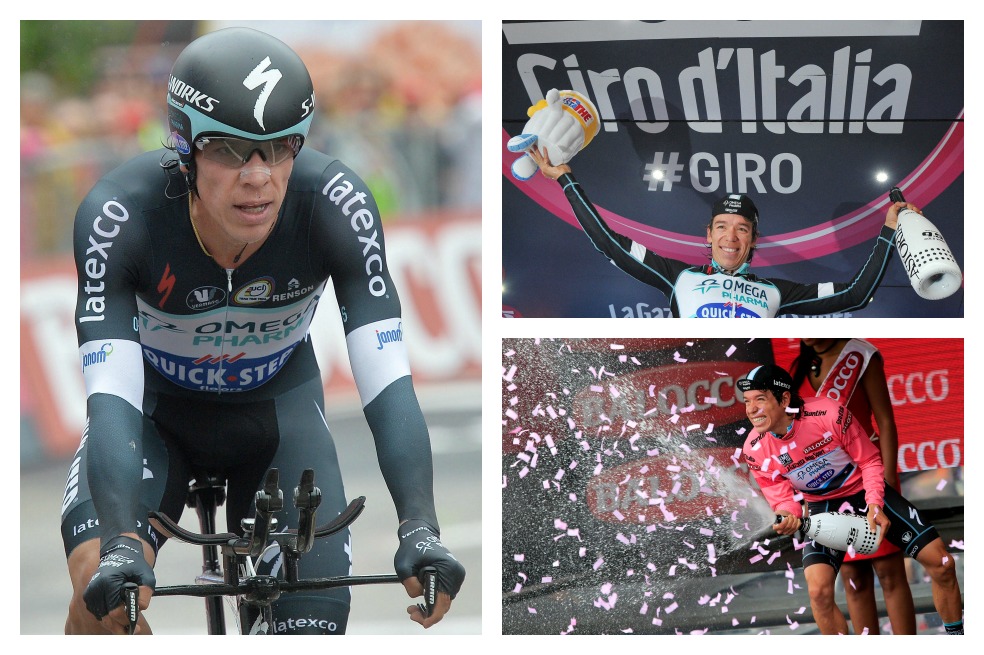 La felicidad de Rigoberto Urán en imágenes