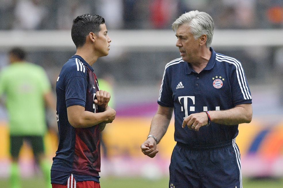 ¿Qué será de James sin Ancelotti?