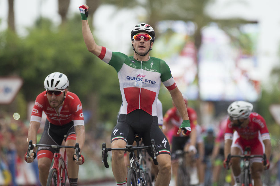 Viviani se impuso en la tercera etapa; Nairo se mantiene noveno