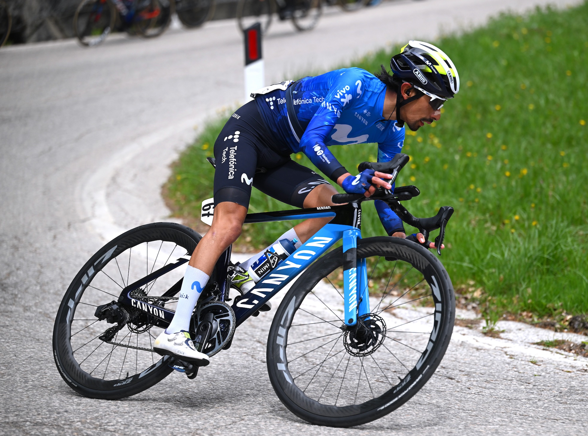 Iván Sosa, el mejor colombiano en el Tour de los Alpes 2024