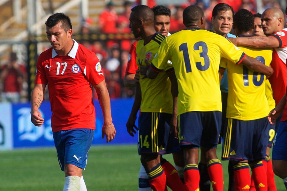 Medel ofreció excusas a Chile por hacerse expulsar ante Colombia