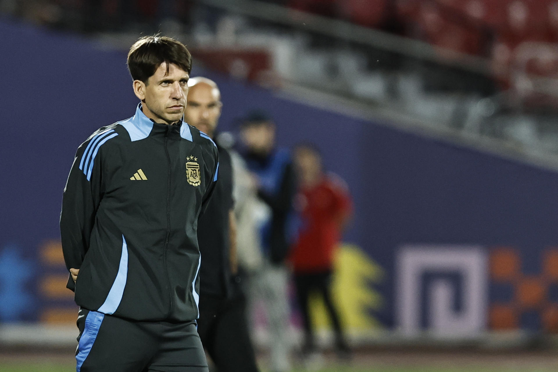 Diego Placente, DT de Argentina, elogió a Colombia y anticipó un juego “difícil”