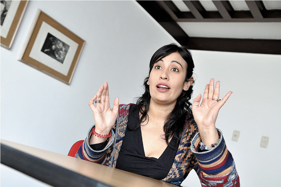 «Todas las colombianas hemos sido víctimas de violencia»