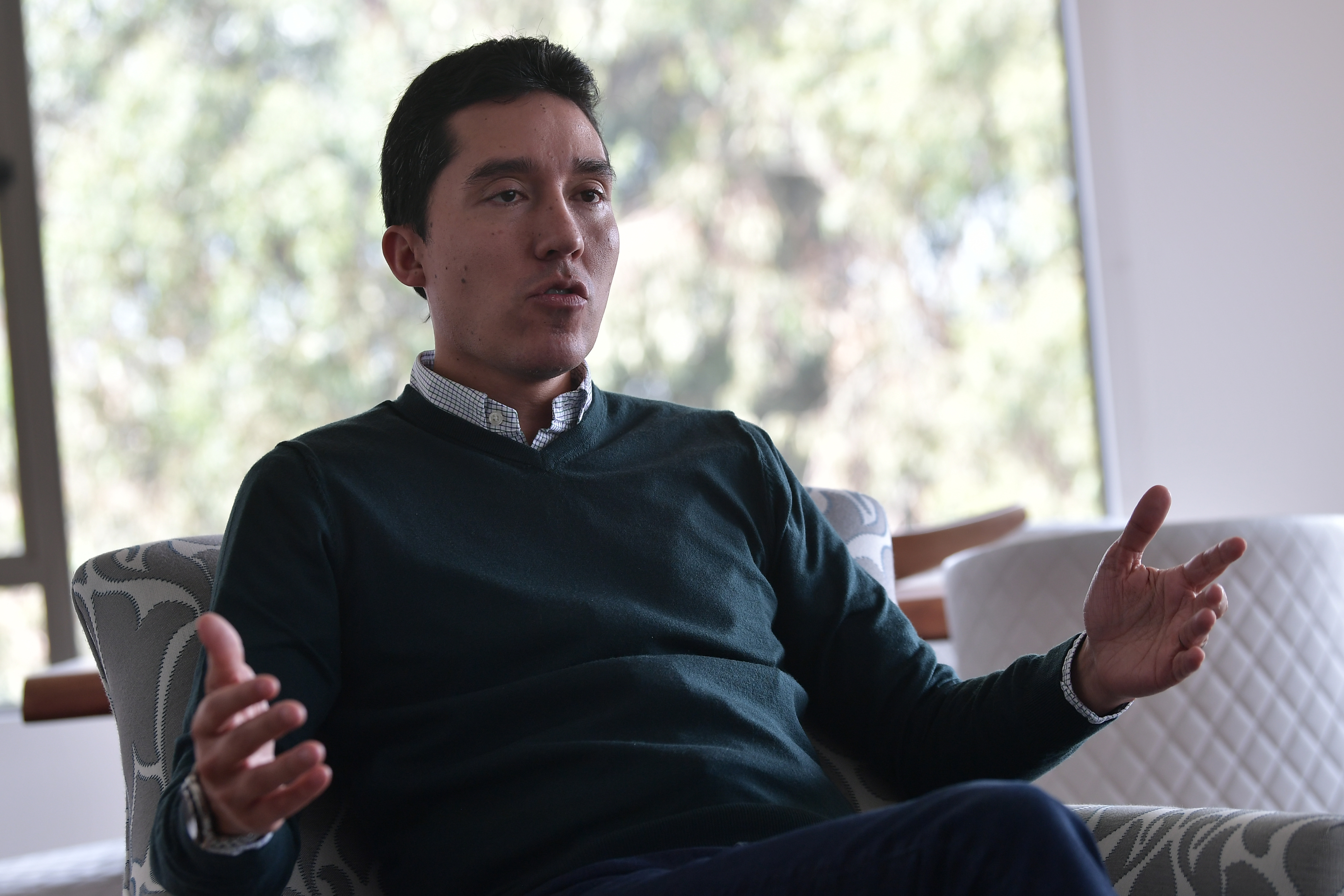 Director de Fedesarrollo durante entrevista