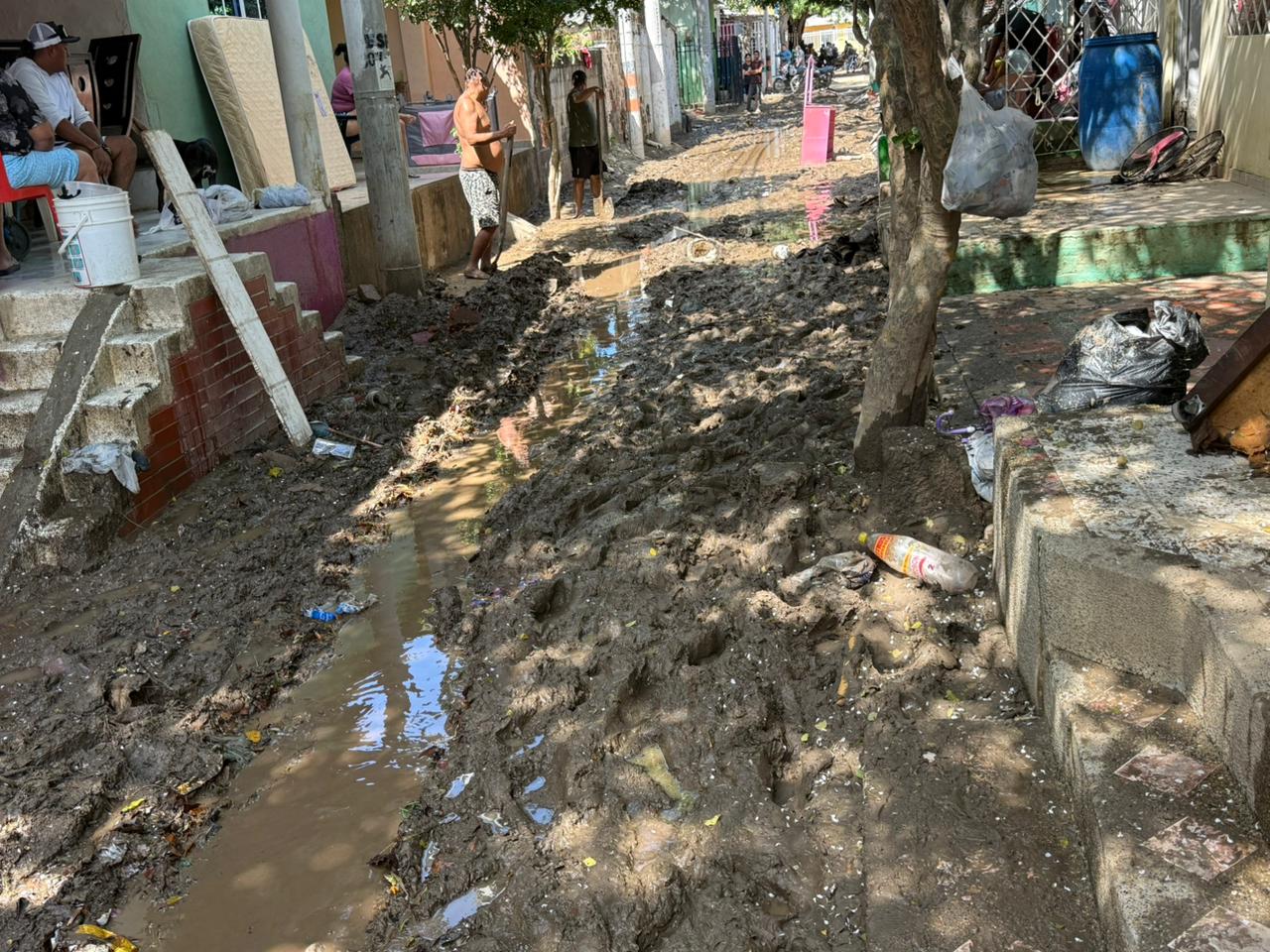 Lluvias en Santa Marta