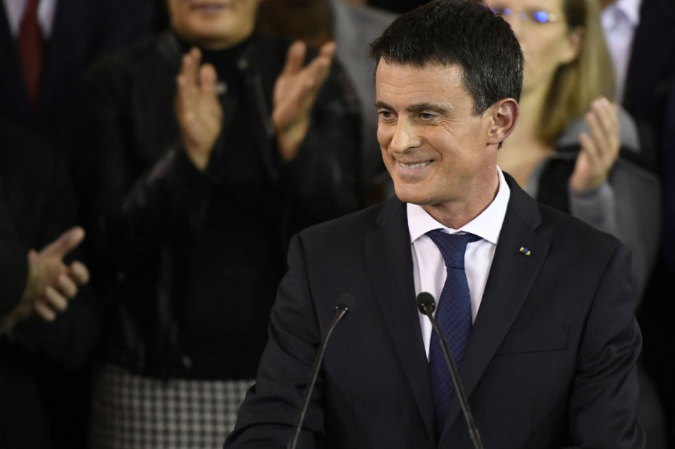El primer ministro francés Manuel Valls se lanza a la carrera presidencial