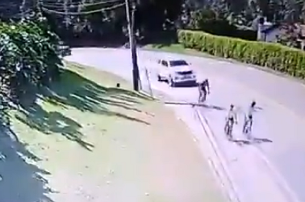 Conductor que atropelló a tres ciclistas en La Ceja, Antioquia, pidió perdón