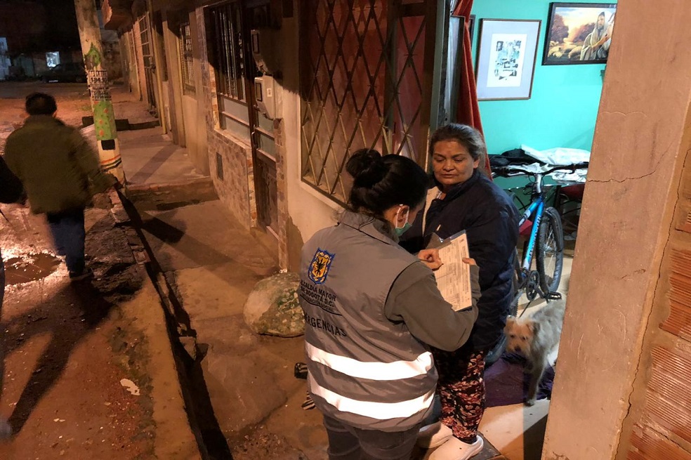 Distrito entrega ayudas a familias afectadas por las fuertes lluvias