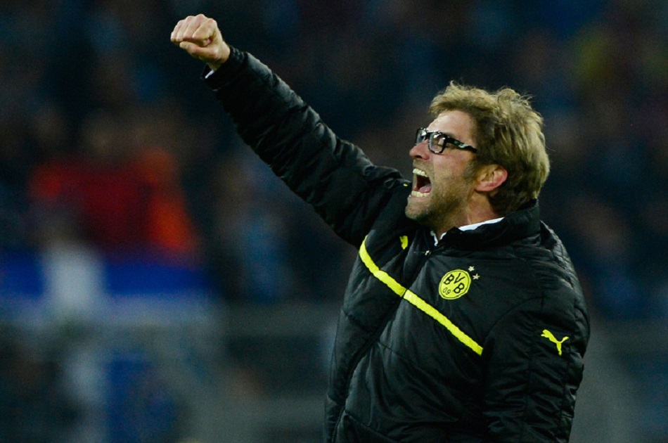 Jurgen Klopp con Borussia Dortmund.