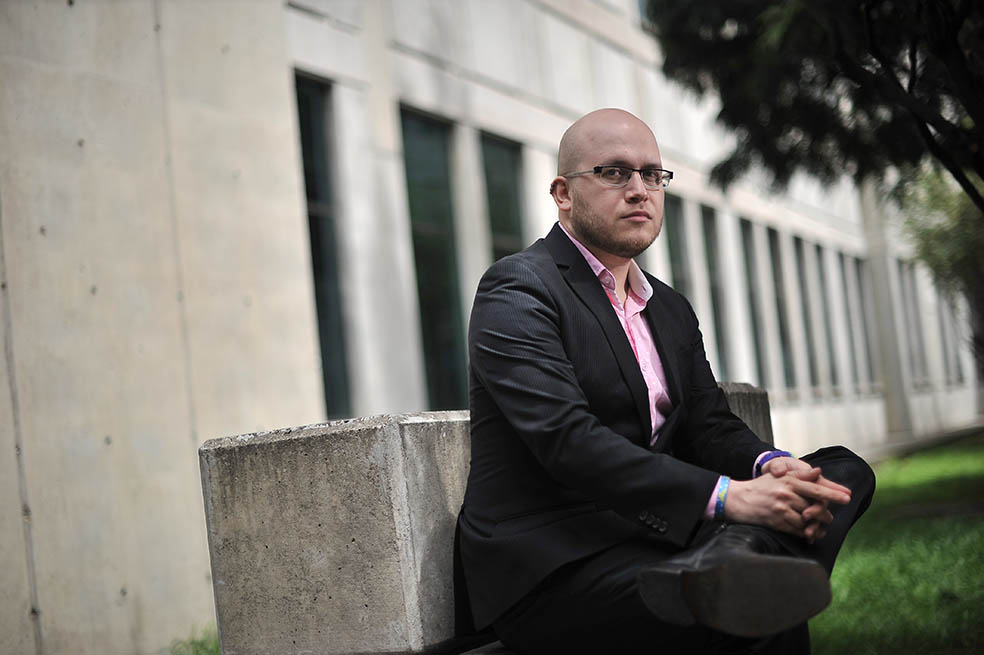 Mauricio Noguera, coordinador de las medidas a favor de la comunidad LGBTI en la Fiscalía. / Luis Ángel - El Espectador