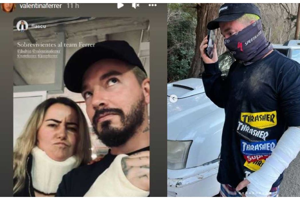 Luego de celebrar el primer cumpleaños de su hijo Río, en Argentina, el artista antioqueño sufrió un accidente. Esto fue lo que pasó.