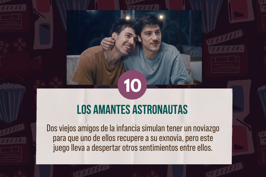 10 películas que narran romances entre hombres.