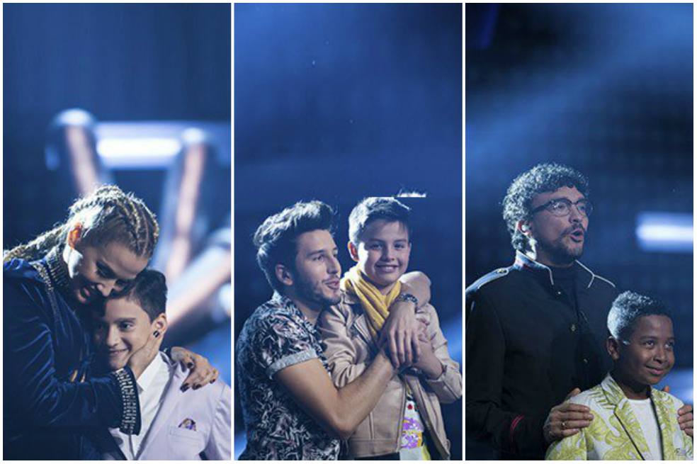 ¿Quiénes son los tres finalistas de la Voz Kids?