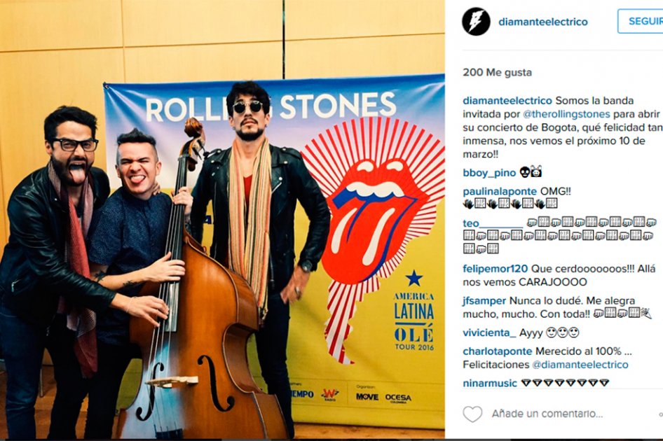 Tomada de Instagram.com/diamanteelectrico