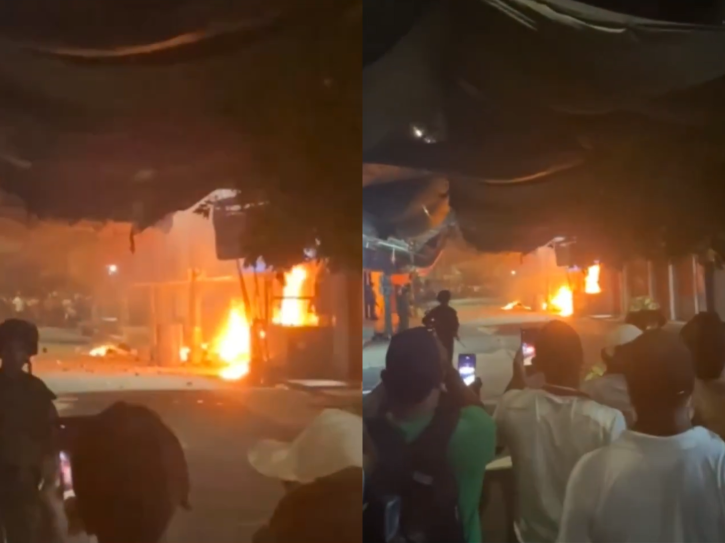 Tras feminicidio de Onadis Castillo, incendiaron estación de Policía de Nechí