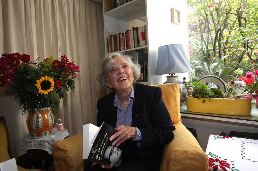 Elena Poniatowska: “Mi tema no soy yo”
