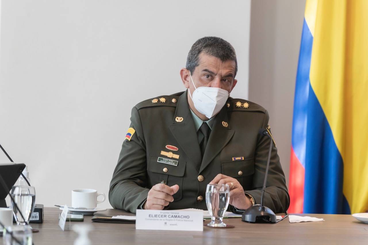 Las tareas del nuevo comandante de la Policía de Bogotá, general Eliécer Camacho Jiménez