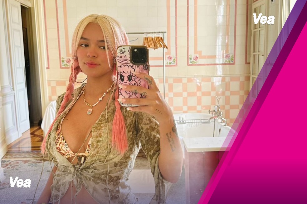 Karol G se despidió de su pelo rosado. Así quedó con su nuevo ‘look’