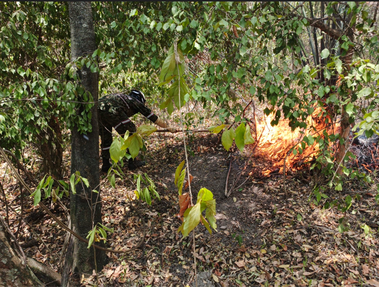 Así avanza la emergencia por incendios forestales en Huila