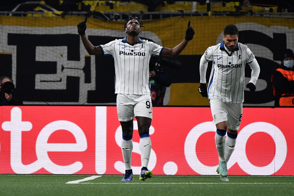 Goles de Zapata y Muriel en partidazo de Atalanta ante Young Boys