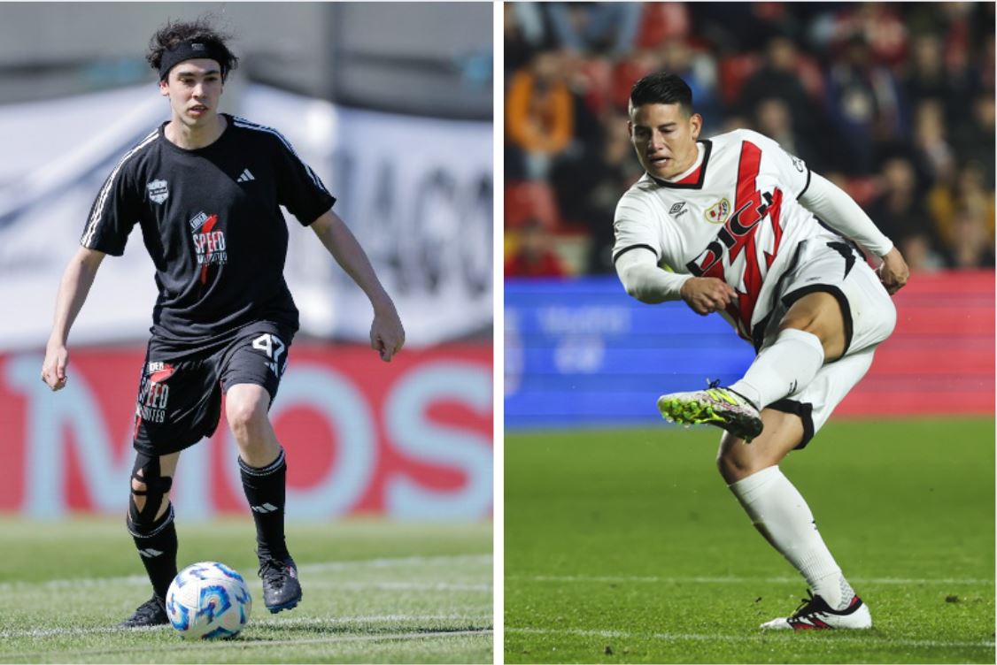 Conmebol compara a streamer que debutó con James Rodríguez y genera críticas