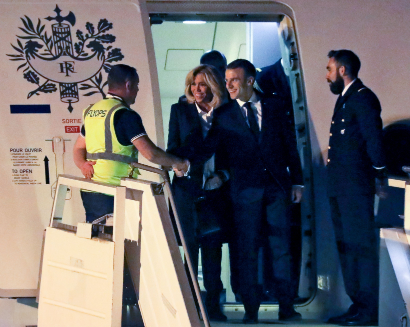 Los «chalecos amarillos», pesadilla de Macron, lo siguen hasta Argentina