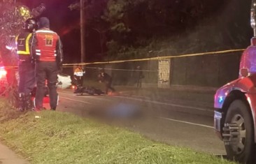 Policía murió arrollado tras resbalar con una mancha de aceite en la avenida Boyacá