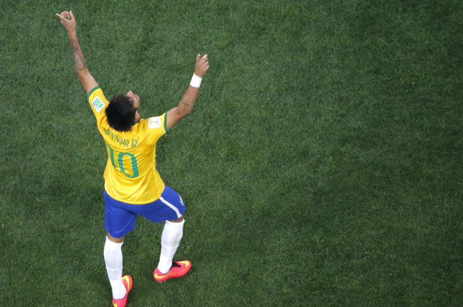 Neymar, el jugador del partido inaugural
