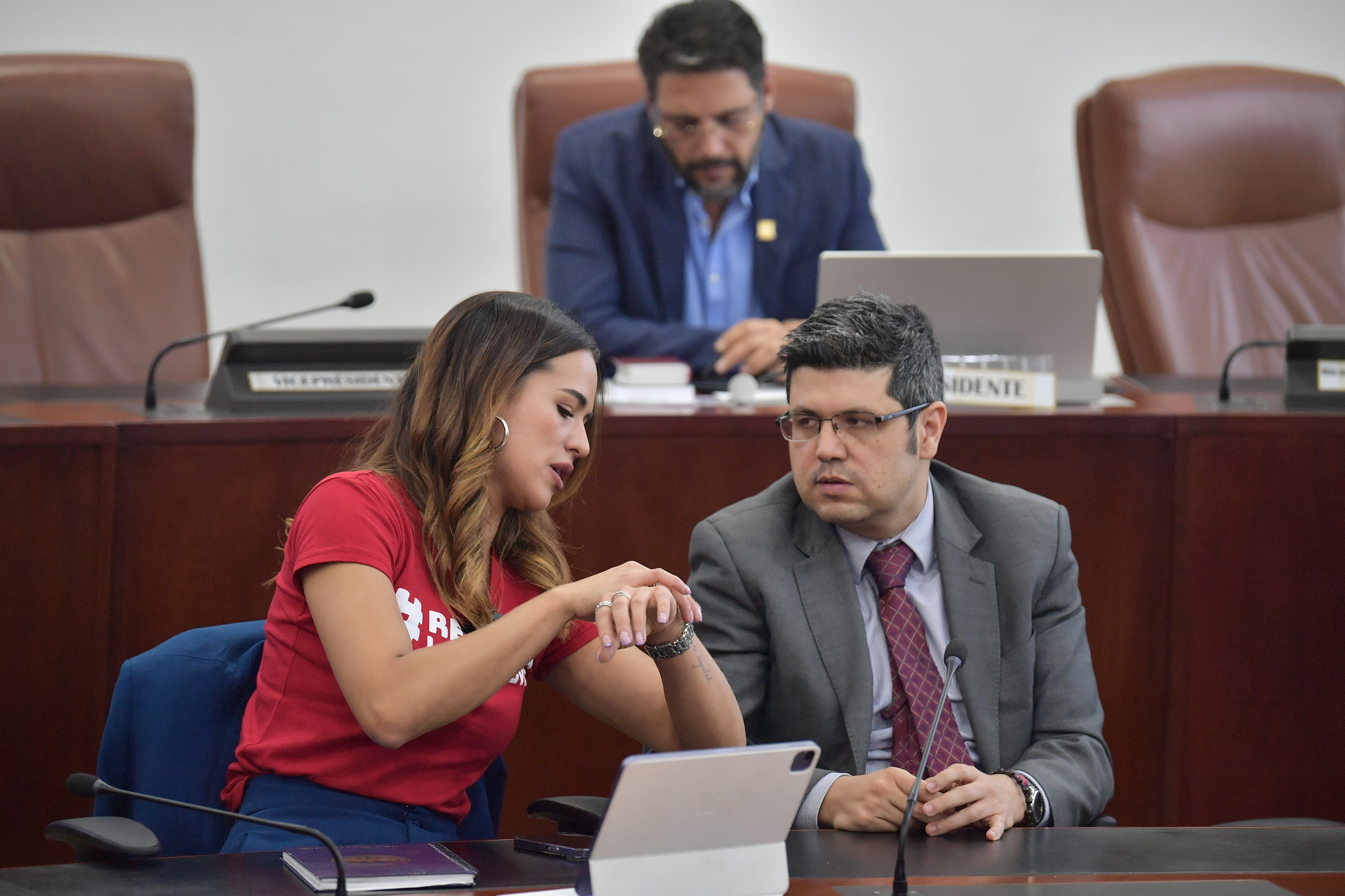 María Fernanda Carrascal, miembro de la Cámara de Representantes de Colombia por el partido Colombia Humana y coordinadora ponente de la reforma laboral.