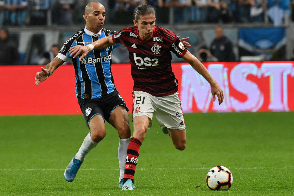 Gremio y Flamengo empataron en la segunda semifinal de la Libertadores