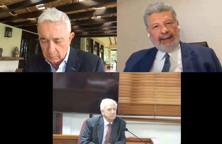 El excongresista Torres Barrera en interrogatorio.
