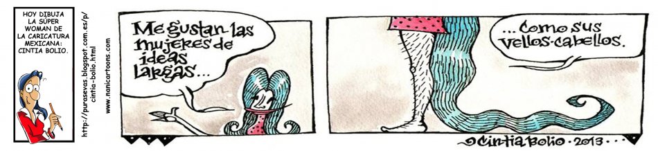Hoy dibuja la artista mexicana Cintia Bolio