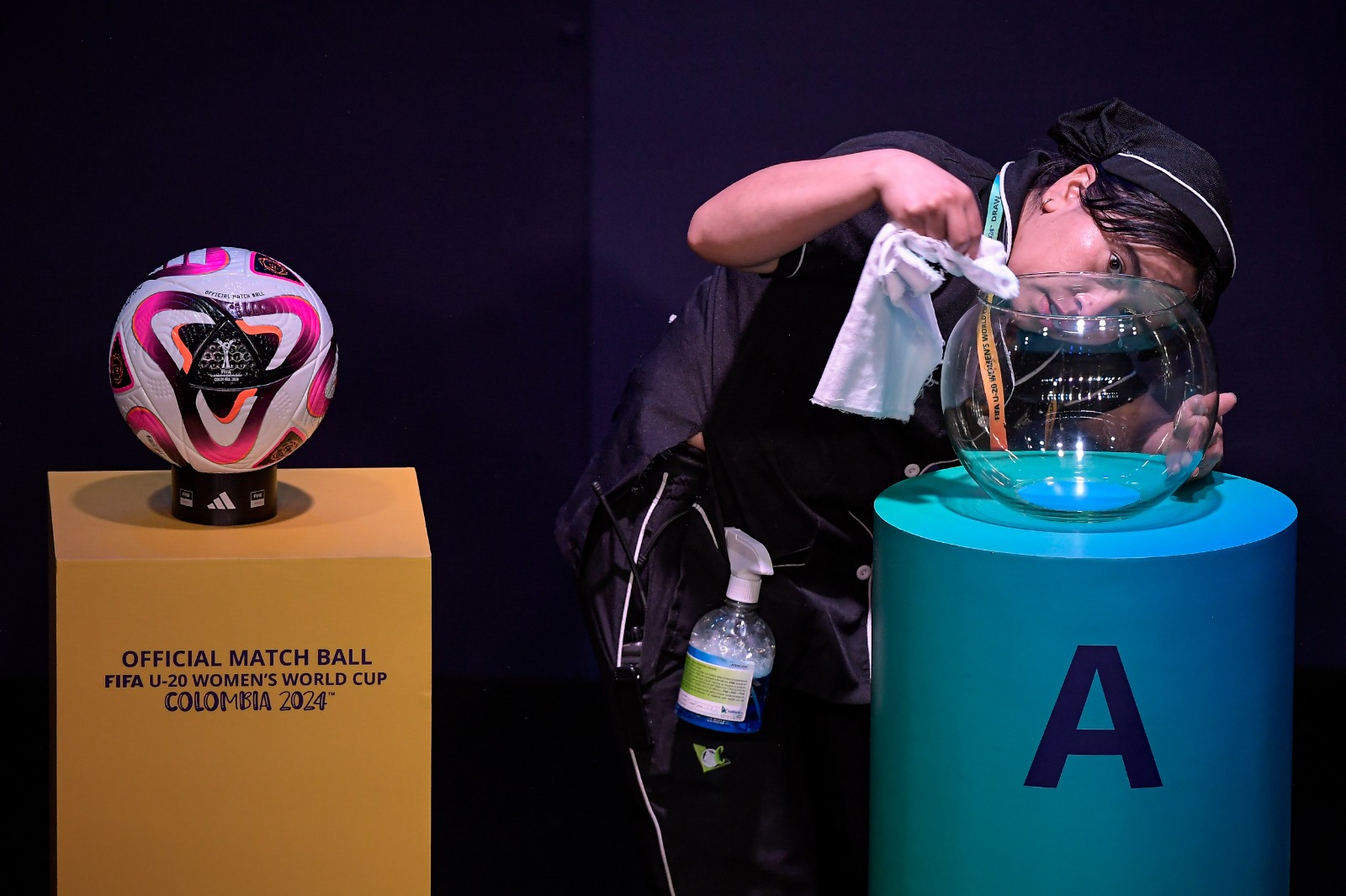 Así se vivió el sorteo del Mundial Femenino Sub-20 en Bogotá.