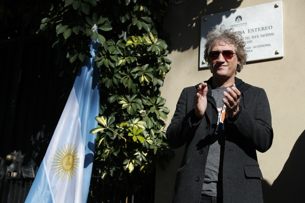 Soda Stereo inaugura placa conmemorativa en Buenos Aires