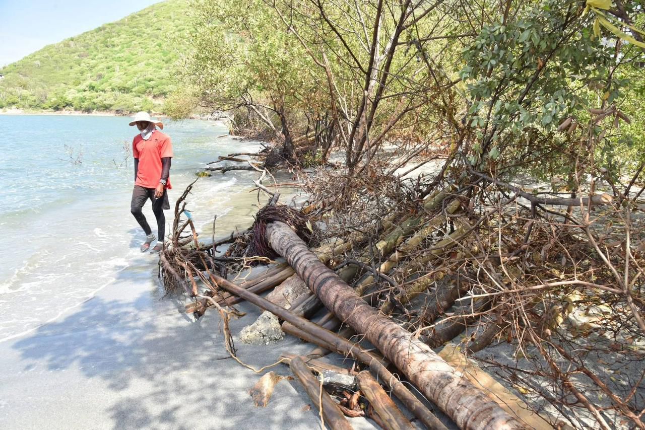 Erosión costera en Santa Marta