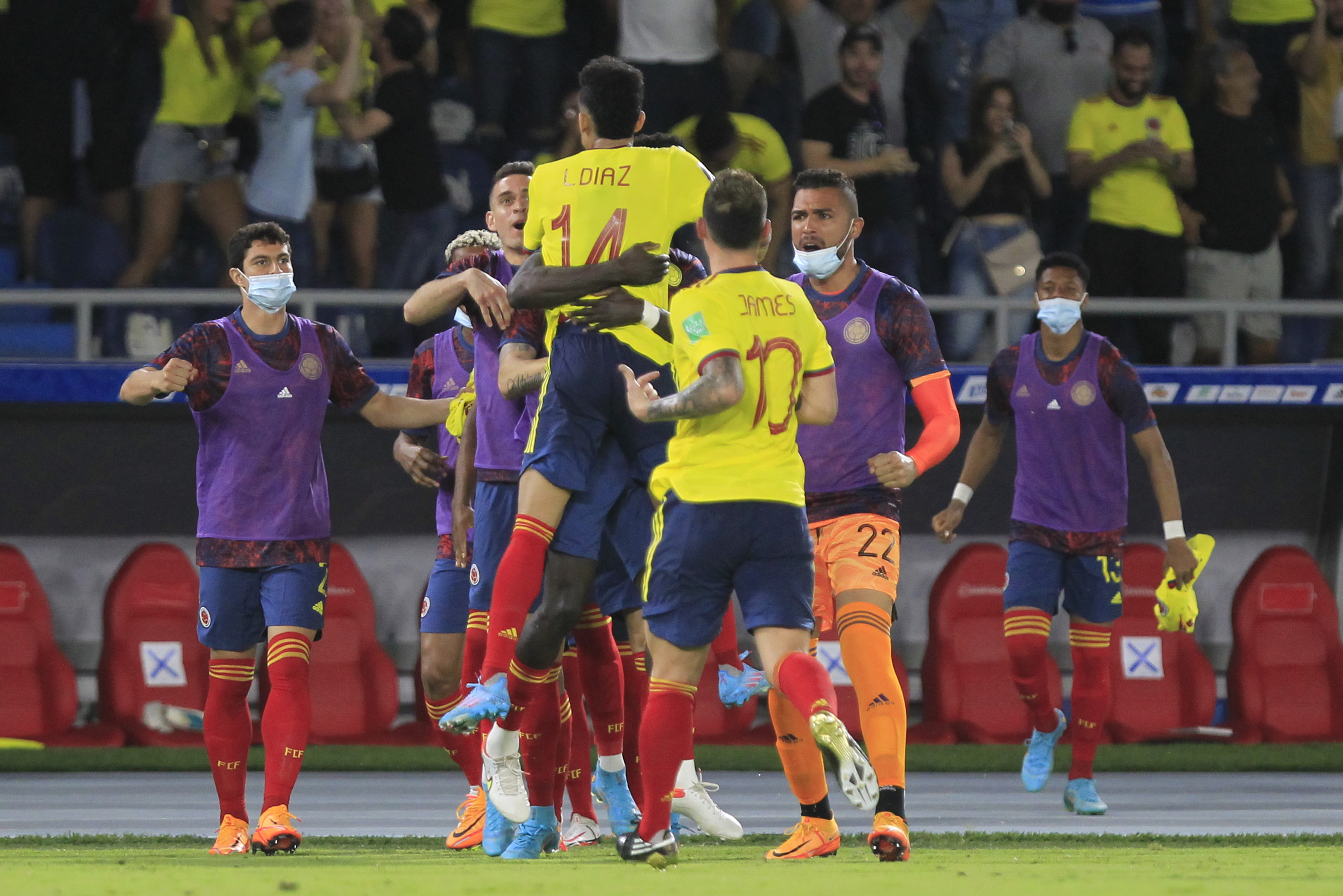 Colombia goleó a Bolivia y sueña con el repechaje
