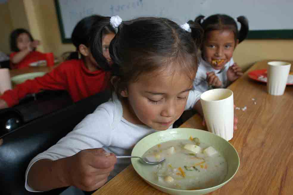Fantasmas del carrusel de los alimentos
