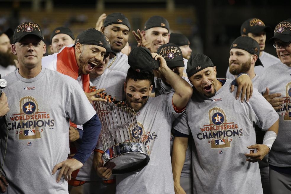 Unos verdaderos Astros del béisbol