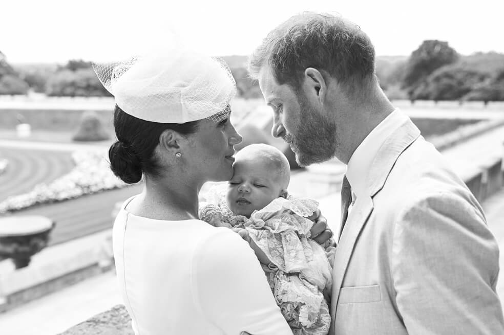 El príncipe Enrique y Meghan Markle bautizaron a Archie en estricta intimidad