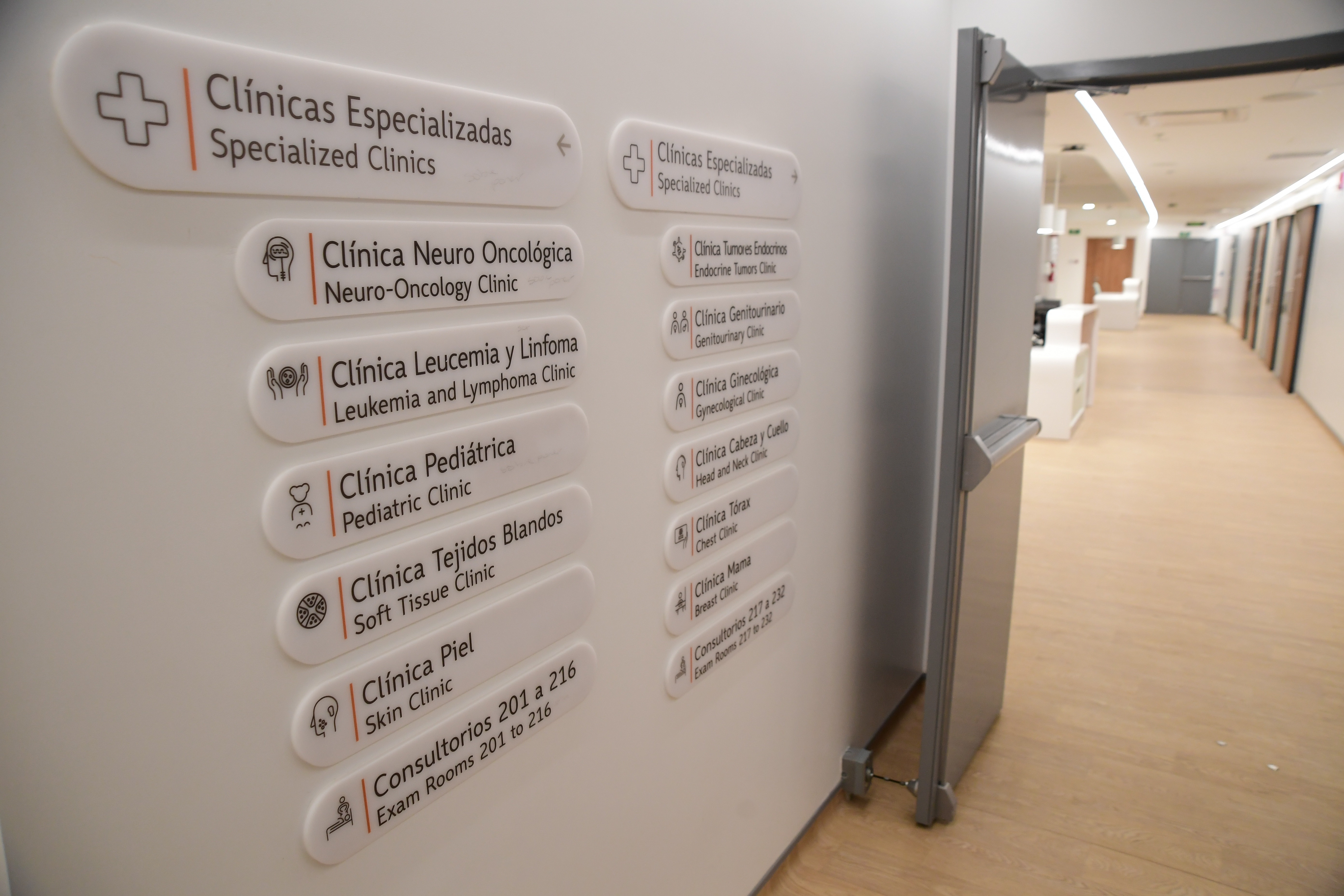 Aspectos del nuevo Centro de Tratamiento e Investigación sobre Cáncer, Hospital Oncológico CTIC - Luis Carlos Sarmiento Angulo
