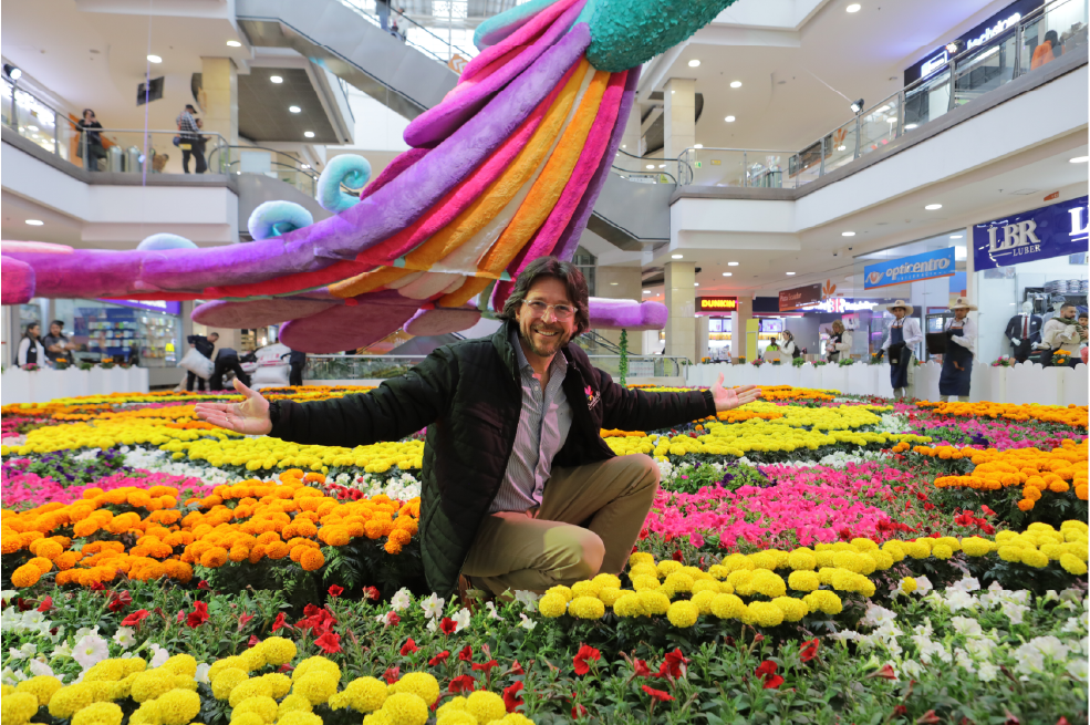 Centro Comercial Santafé florece con la 4ª edición del Jardín del Encanto