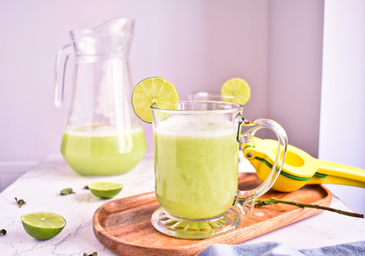 Batido de frutas y verduras