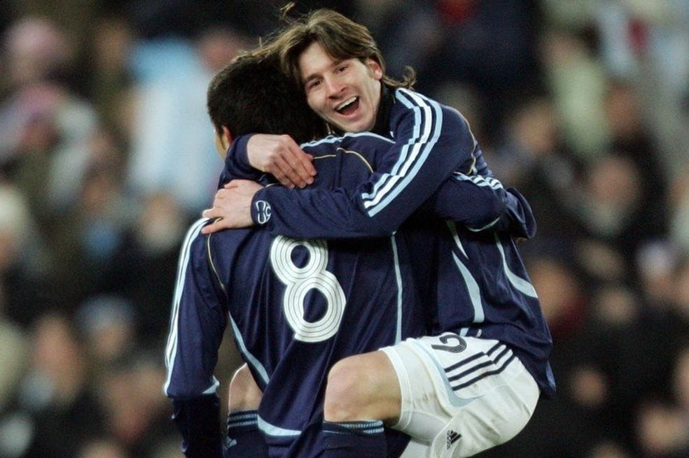 Lionel Messi y los 15 años de su primer gol con Argentina