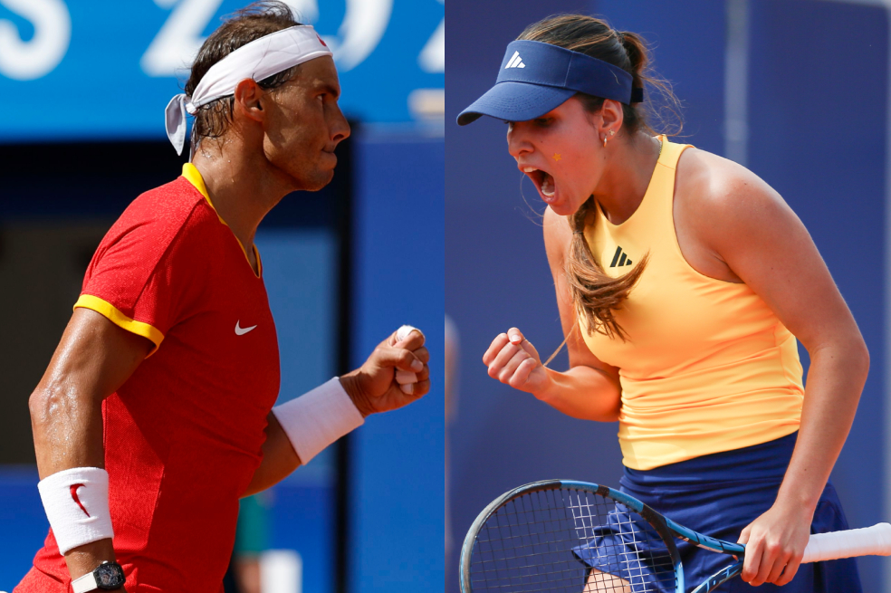 La imperdible reacción de Camila Osorio al cruzarse con Rafa Nadal en París 2024