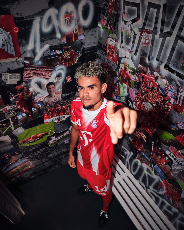Lucho Díaz se puso la camiseta del Bayern Múnich: fue presentado en redes sociales