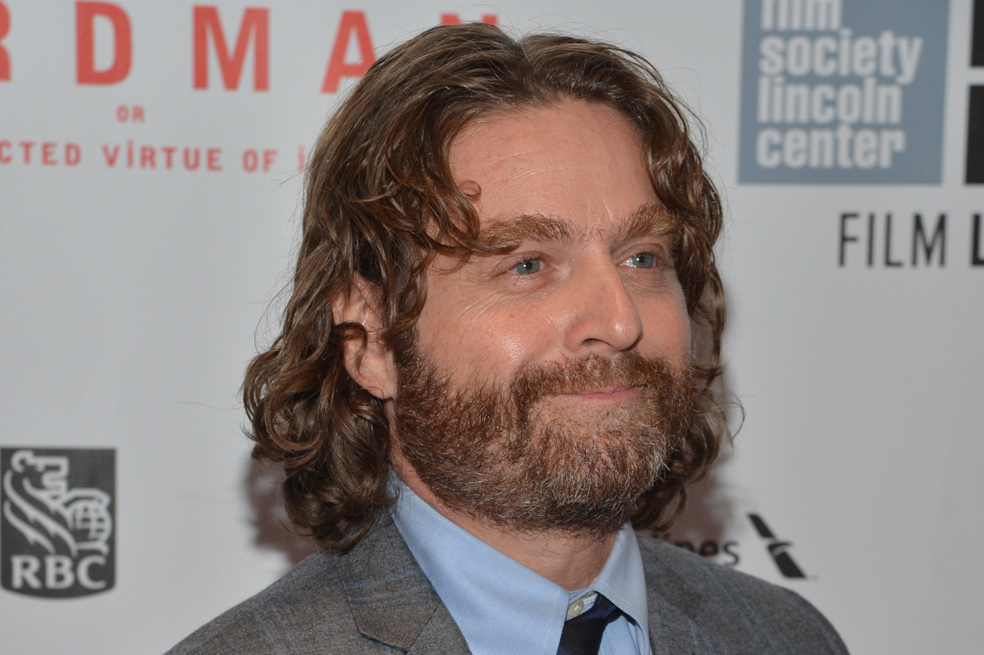 Zach Galifianakis ya no es el ‘gordito’ de «The hangover»