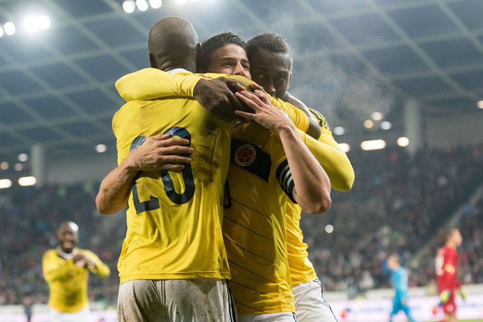 Con gol de Adrián Ramos, Colombia venció a Eslovenia