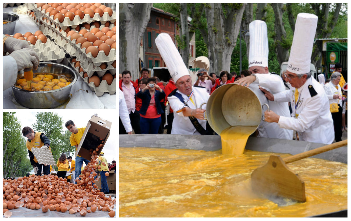 La tortilla gigante de Pascua