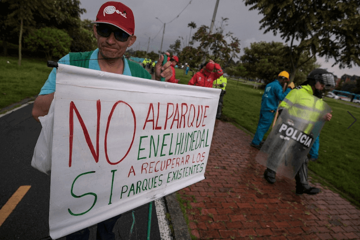 Vecinos del humedal Juan Amarillo convocan nueva manifestación pacífica