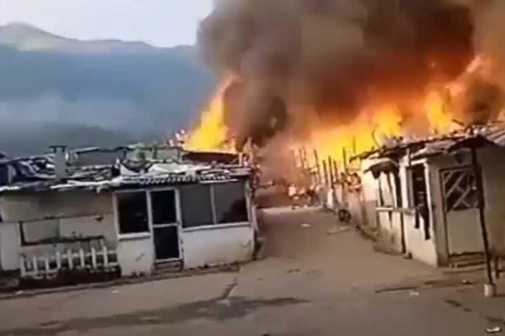 Venezuela: operación para desarticular la banda Tren de Aragua terminó en incendio